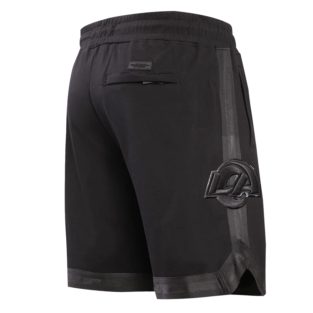 NFL LOS ANGELES RAMS TRIPLE BLACK MEN'S SHORT
