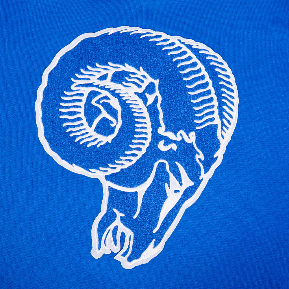 NFL LOS ANGELES RAMS RETRO CLASSIC MEN'S PULLOVER HOODIE