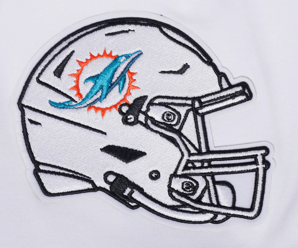 NFL MIAMI DOLPHINS CLASSIC MEN'S WARM UP JACKET