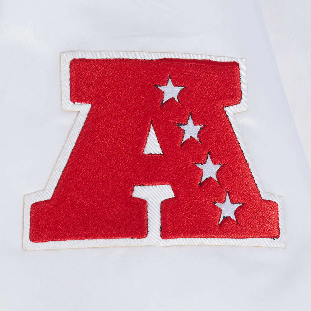 NFL MIAMI DOLPHINS RETRO CLASSIC MEN'S RIB SATIN JACKET