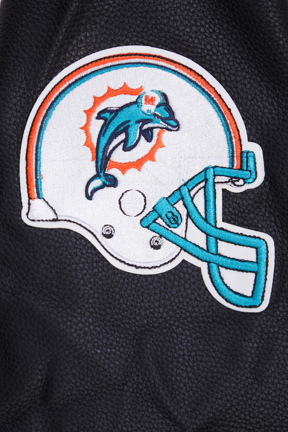 NFL MIAMI DOLPHINS RETRO CLASSIC MEN'S RIB WOOL VARSITY JACKET