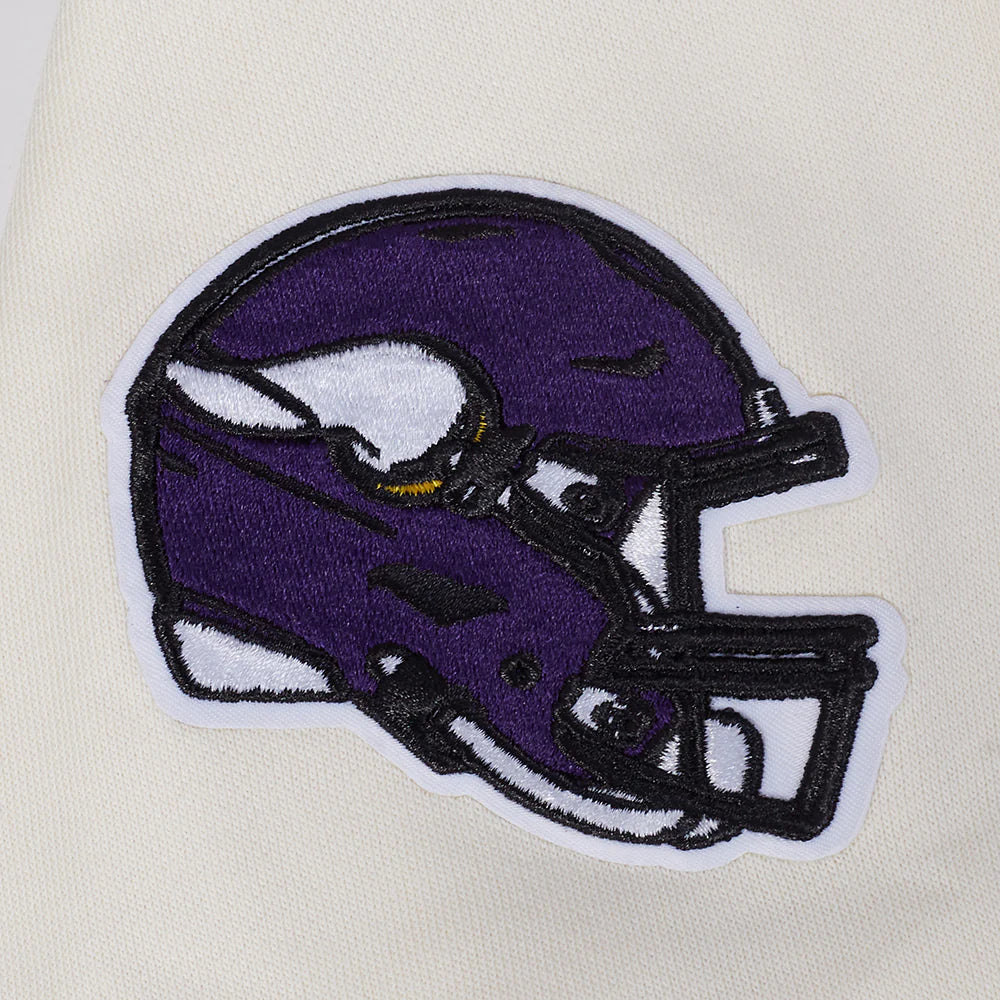 NFL MINNESOTA VIKINGS RETRO CLASSIC WOMEN'S RIB CREWNECK