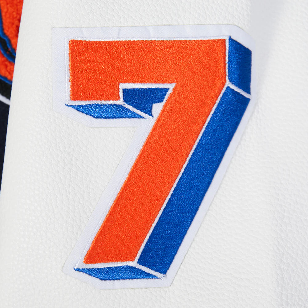 FAMOUS NOBODYS HALL OF FAME MEN'S RIB WOOL VARSITY JACKET