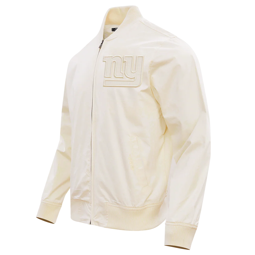 NFL NEW YORK GIANTS NEUTRAL MEN'S TWILL JACKET