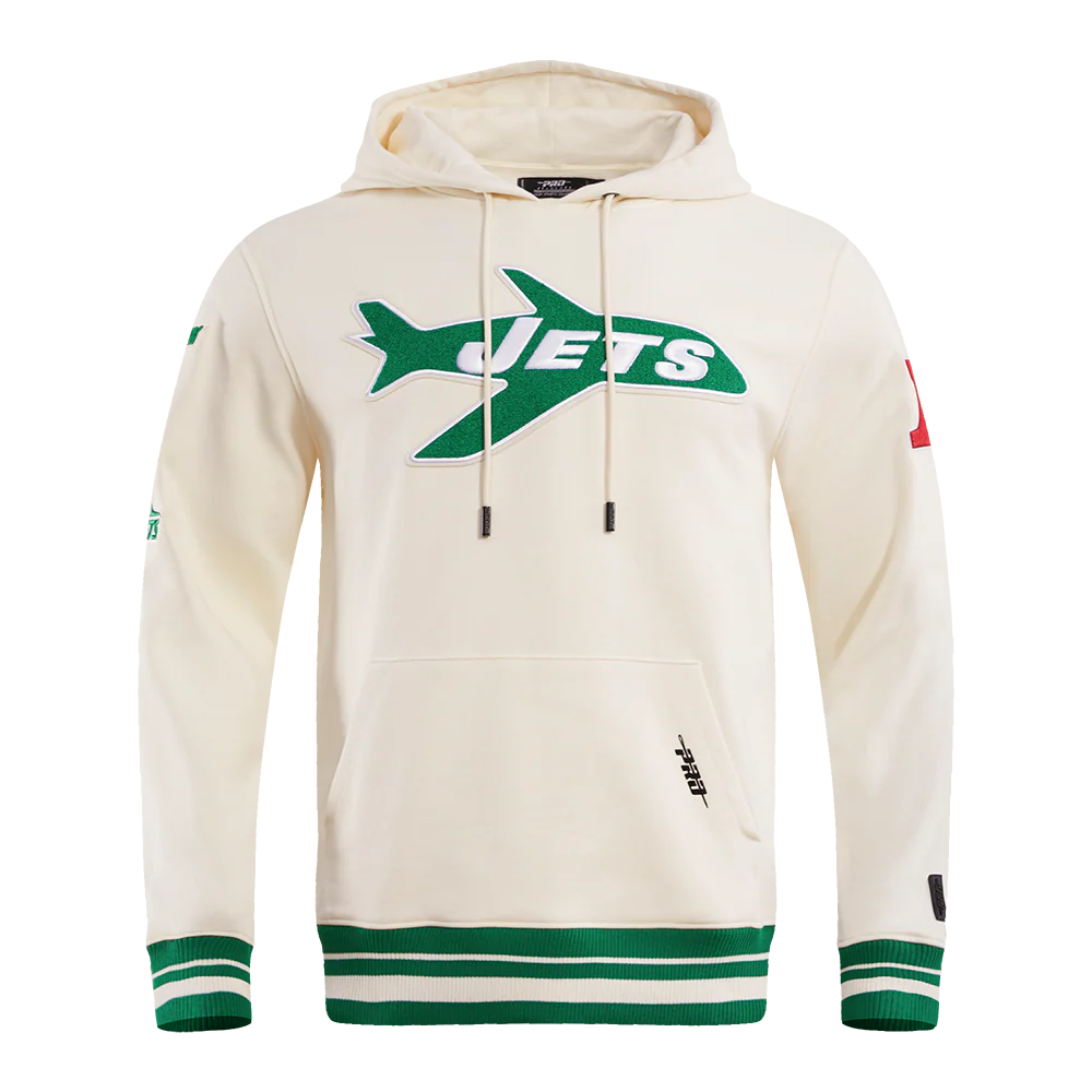 NFL NEW YORK JETS RETRO CLASSIC MEN'S PULLOVER HOODIE