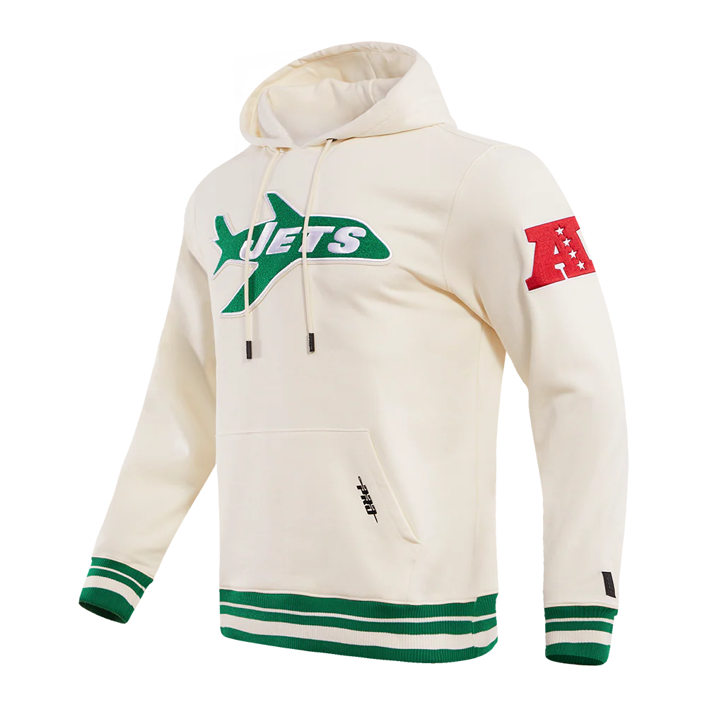 NFL NEW YORK JETS RETRO CLASSIC MEN'S PULLOVER HOODIE