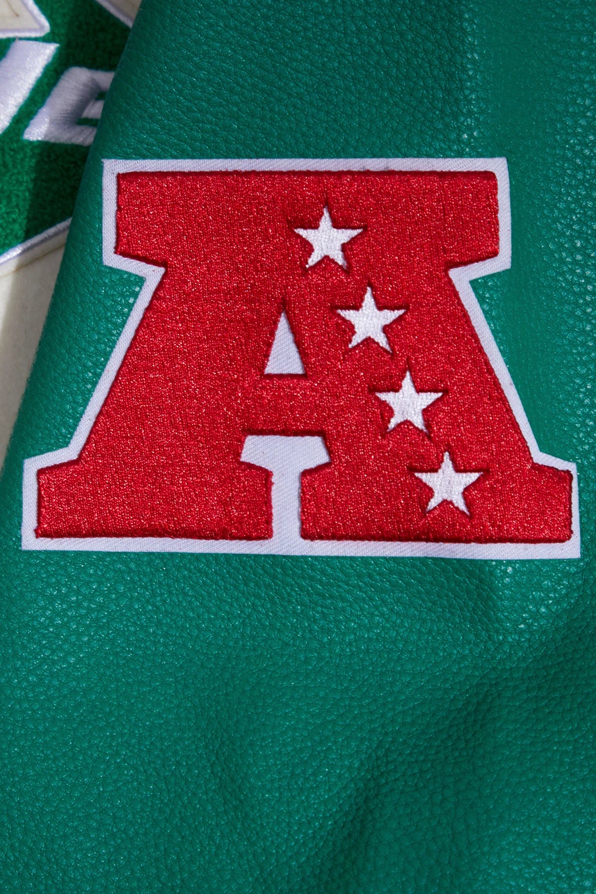 NFL NEW YORK JETS RETRO CLASSIC MEN'S RIB WOOL VARSITY JACKET