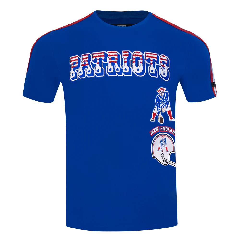 NFL NEW ENGLAND PATRIOTS RETRO CLASSIC MEN'S STRIPED TEE