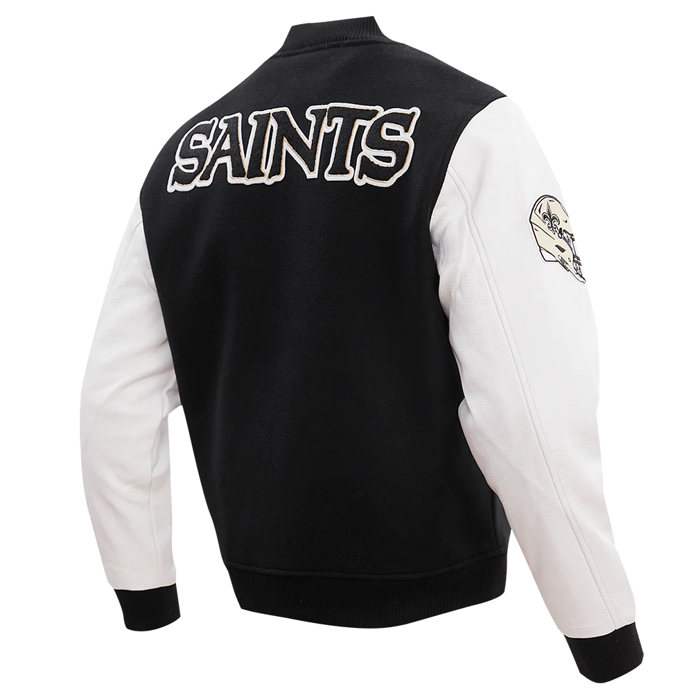 NFL NEW ORLEANS SAINTS CLASSIC WOOL MEN'S VARSITY JACKET
