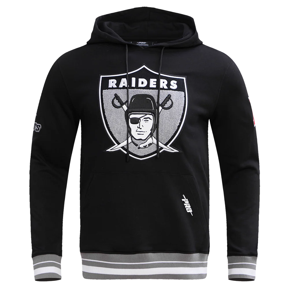 NFL OAKLAND RAIDERS RETRO CLASSIC MEN'S PULLOVER HOODIE