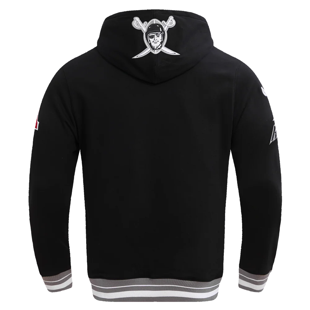 NFL OAKLAND RAIDERS RETRO CLASSIC MEN'S PULLOVER HOODIE