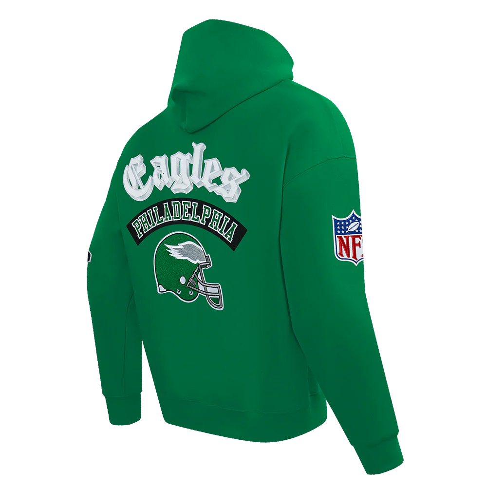 NFL PHILADELPHIA EAGLES BEST OF MEN'S DROP SHOULDER PO HOODIE