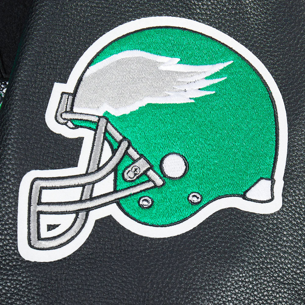 NFL PHILADELPHIA EAGLES BEST OF MEN'S RIB WOOL VARSITY JACKET
