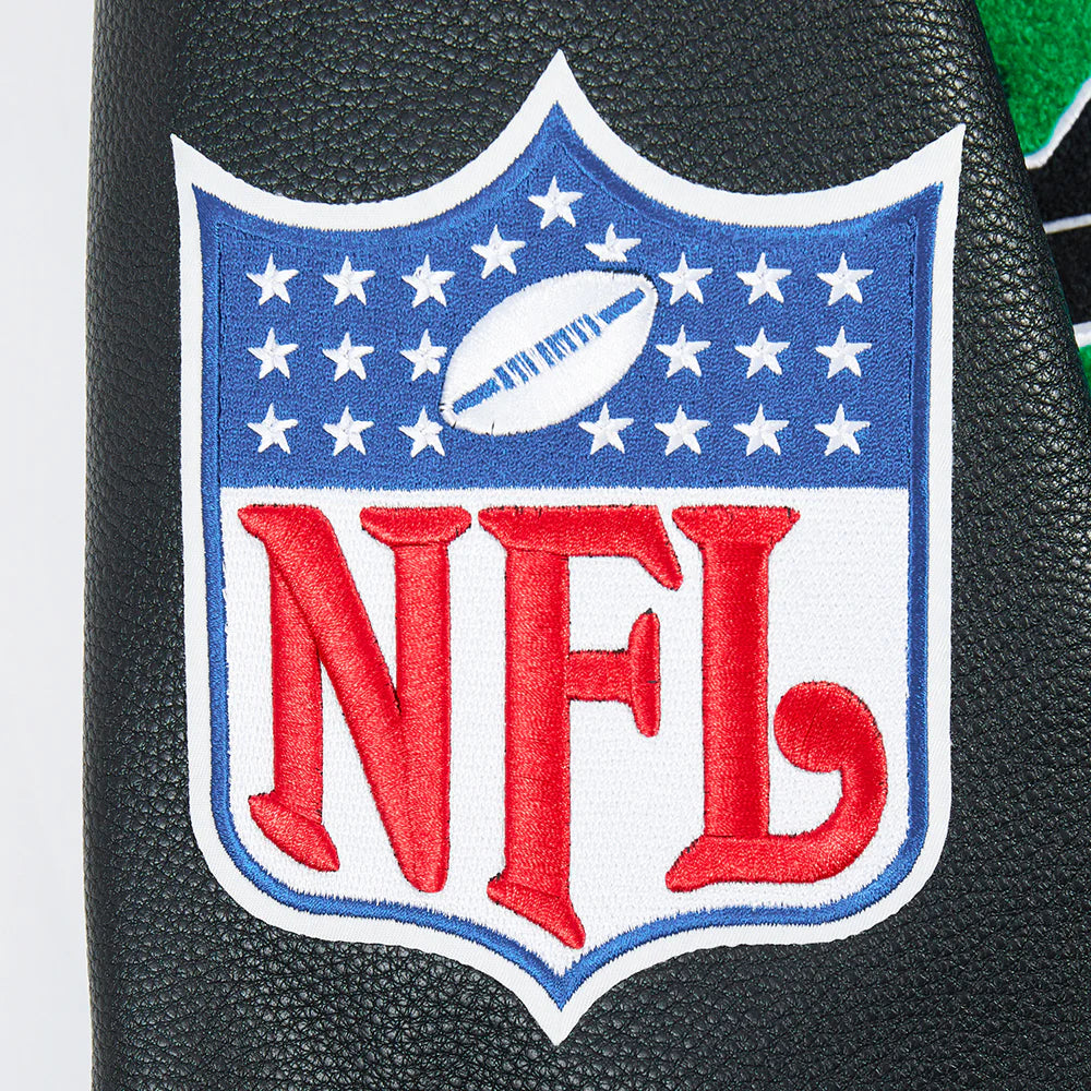 NFL PHILADELPHIA EAGLES BEST OF MEN'S RIB WOOL VARSITY JACKET