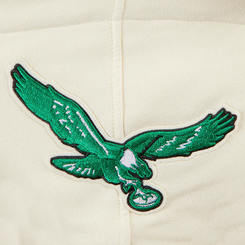 NFL PHILADELPHIA EAGLES RETRO CLASSIC BIG BOYS RIB FLEECE PULLOVER HOODIE