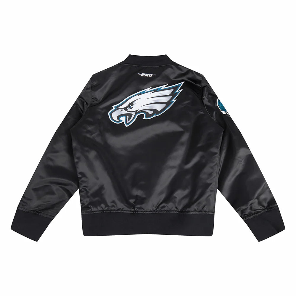 NFL PHILADELPHIA EAGLES CLASSIC BIG BOYS SATIN JACKET