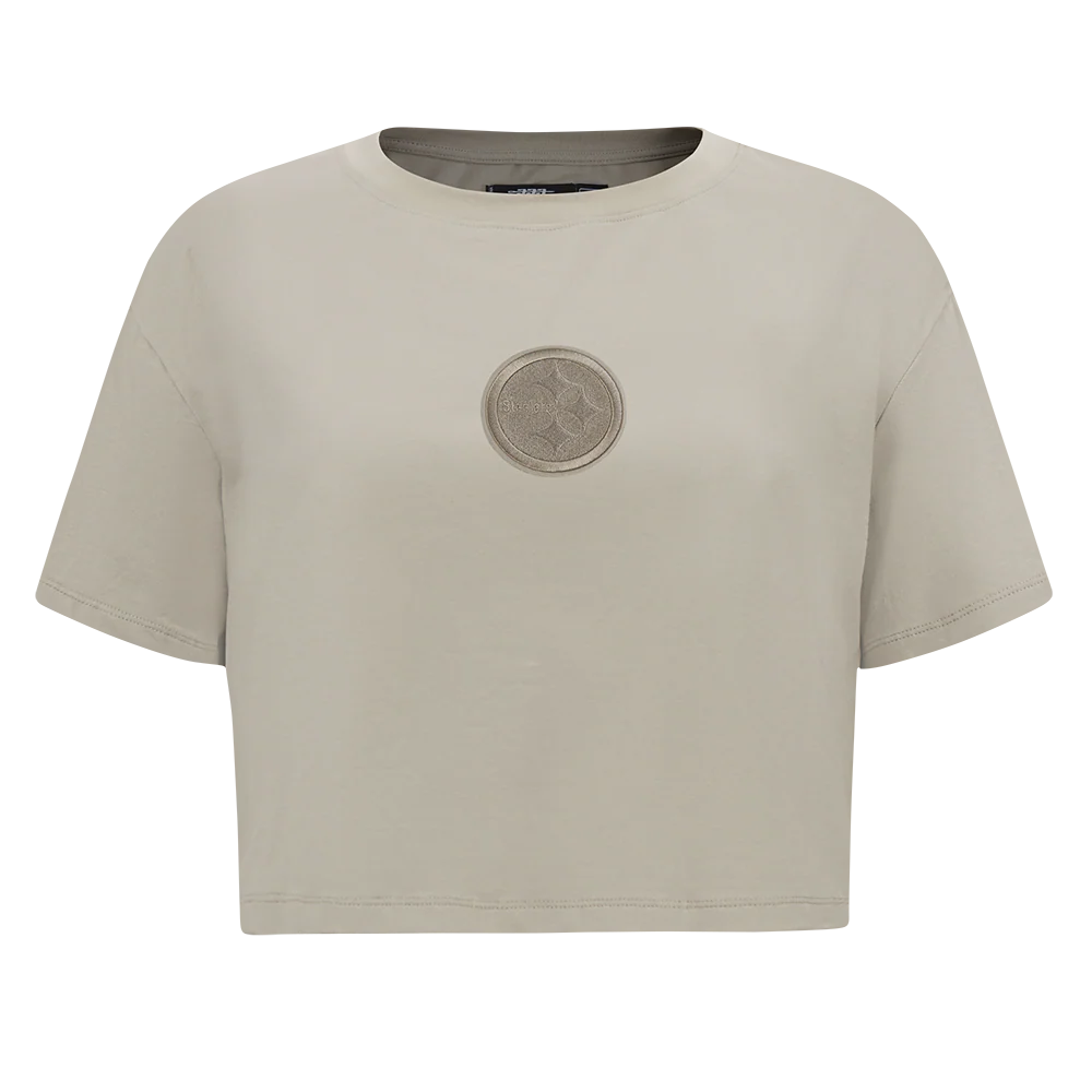 NFL PITTSBURGH STEELERS WINGSPAN WOMEN'S SJ BOXY TEE