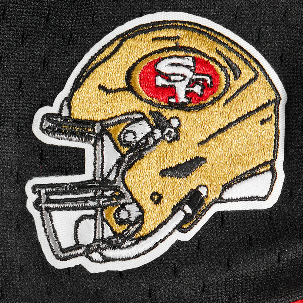 NFL SAN FRANCISCO 49ERS CLASSIC TODDLER BOYS MESH BUTTON DOWN SHIRT