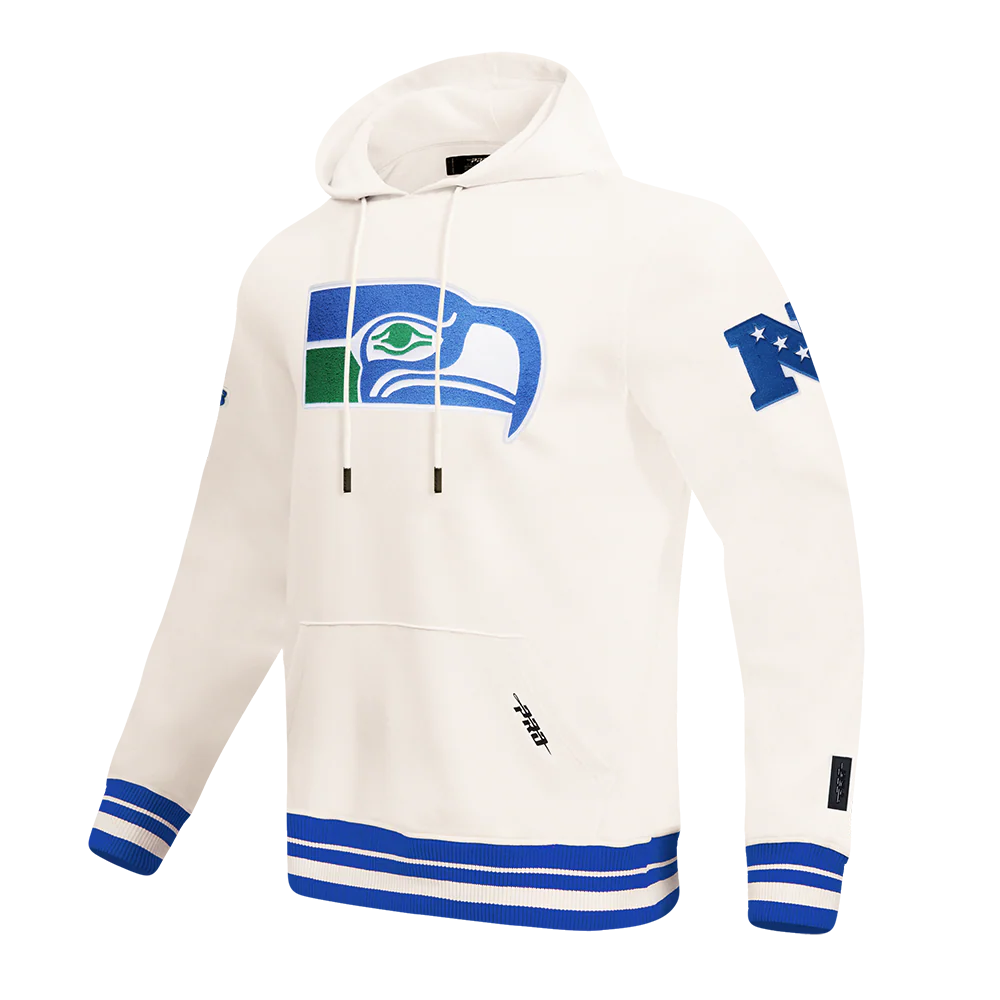 NFL SEATTLE SEAHAWKS RETRO CLASSIC MEN'S PULLOVER HOODIE