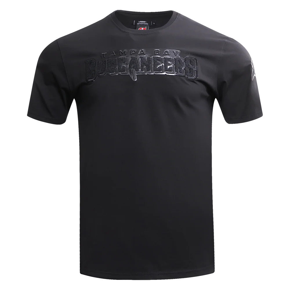 NFL TAMPA BAY BUCCANEERS TRIPLE BLACK MEN'S TEE