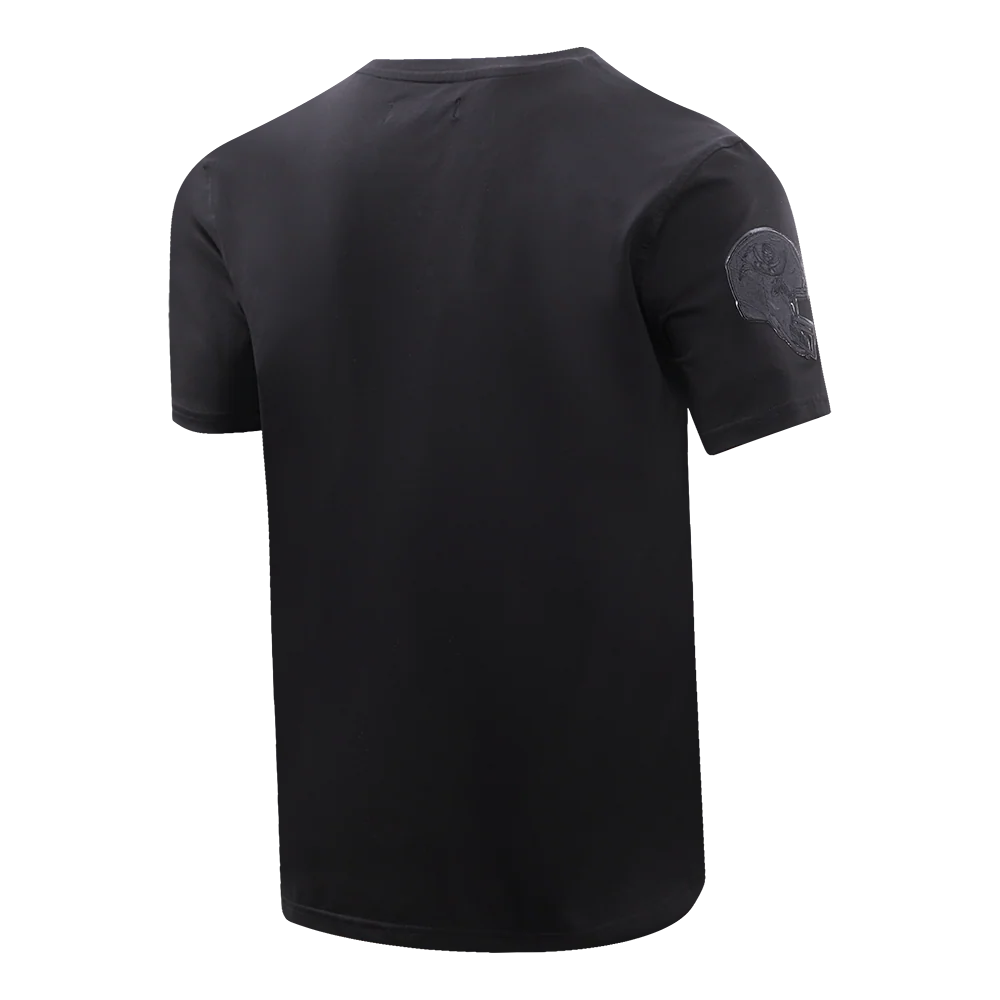 NFL TAMPA BAY BUCCANEERS TRIPLE BLACK MEN'S TEE