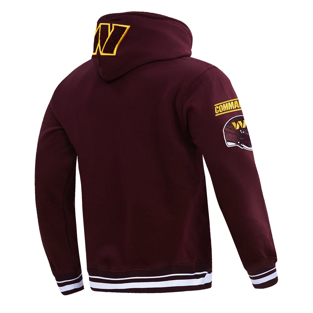 NFL WASHINGTON COMMANDERS MASHUP MEN'S RIB PULLOVER HOODIE