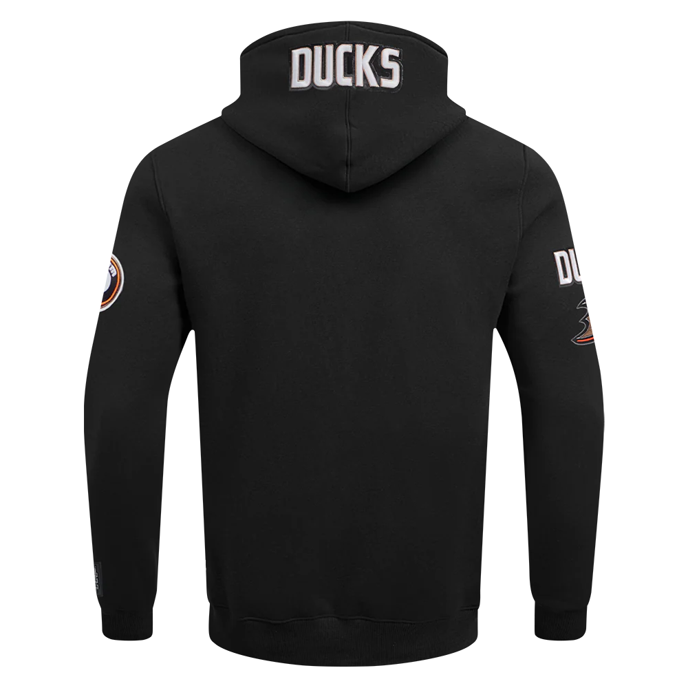 NHL ANAHEIM DUCKS OLD ENGLISH MEN'S PO HOODIE