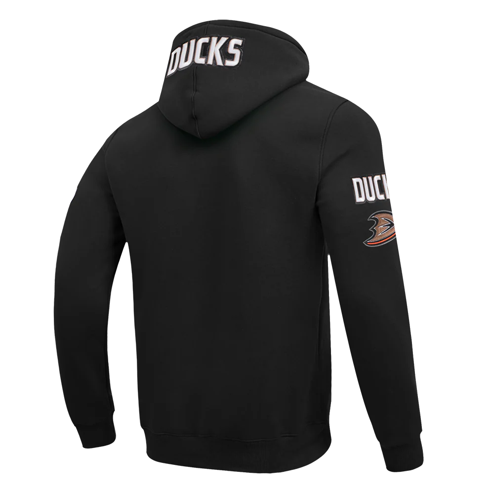 NHL ANAHEIM DUCKS OLD ENGLISH MEN'S PO HOODIE