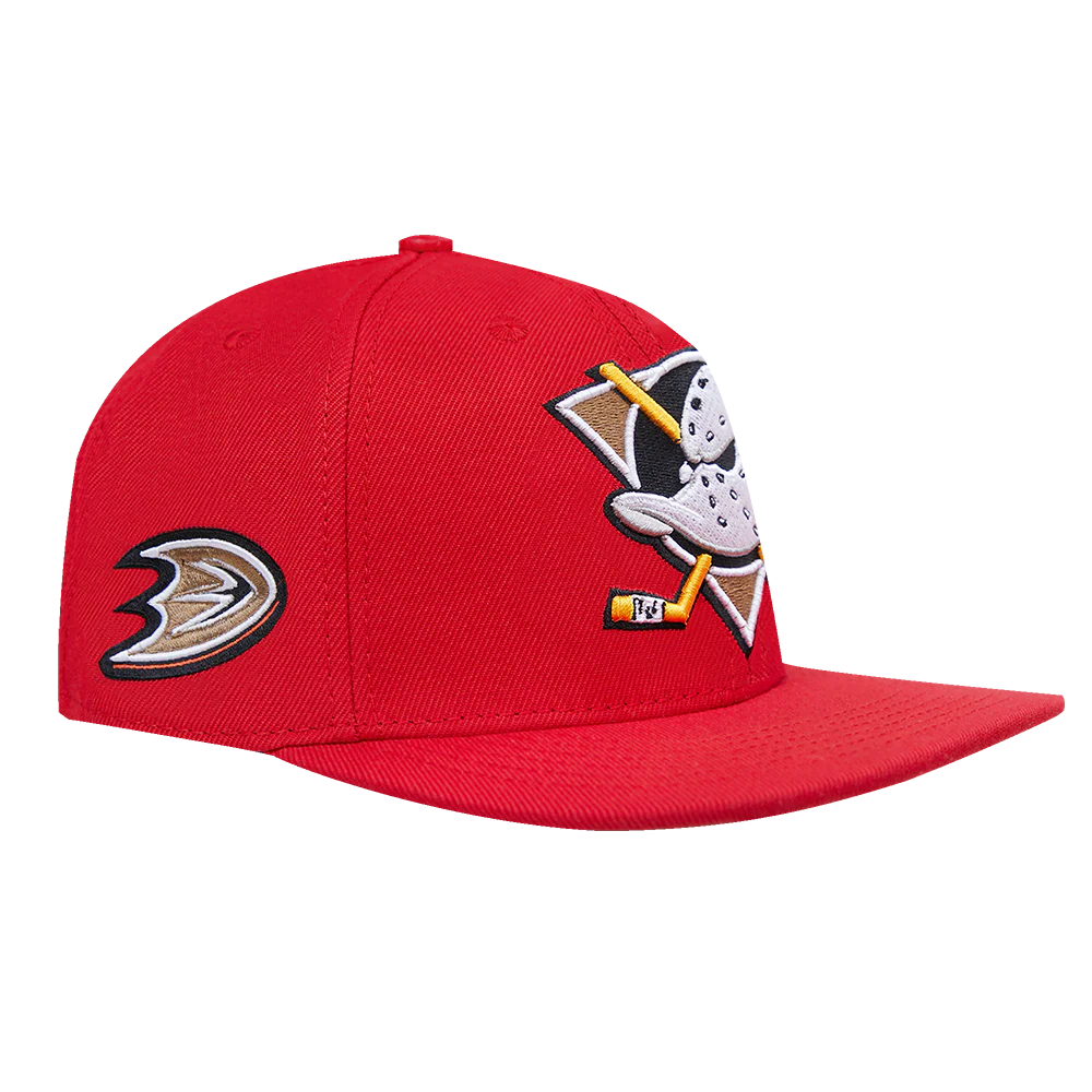 NHL ANAHEIM DUCKS CLASSIC LOGO WOOL UNISEX SNAPBACK HAT