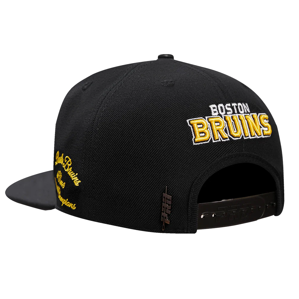 NHL BOSTON BRUINS HYBRID WOOL SNAPBACK HAT