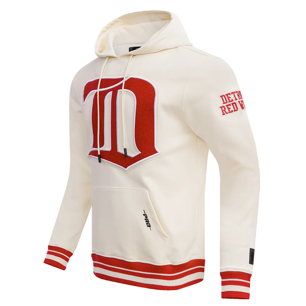 NHL DETROIT RED WINGS RETRO CLASSIC MEN'S PULLOVER HOODIE