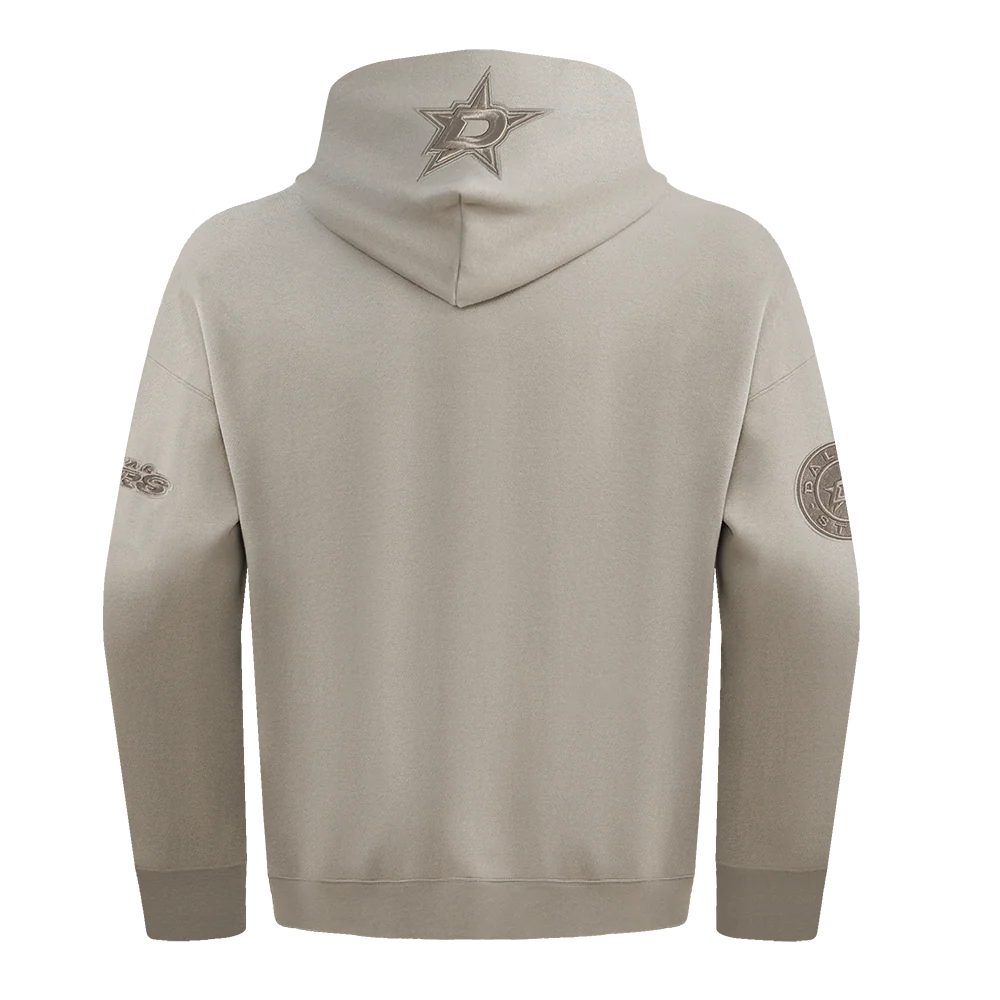 NHL DALLAS STARS NEUTRAL MEN'S DROP SHOULDER PULLOVER HOODIE