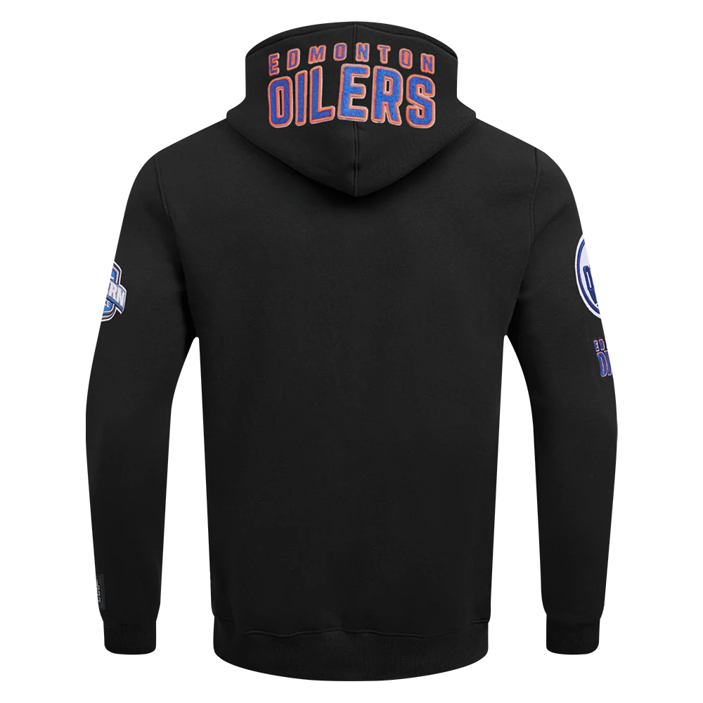 NHL EDMONTON OILERS CLASSIC MEN'S CHENILLE FZ DK PO HOODIE