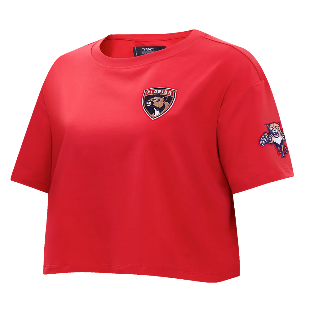 NHL FLORIDA PANTHERS CLASSIC WOMEN'S SJ BOXY TEE