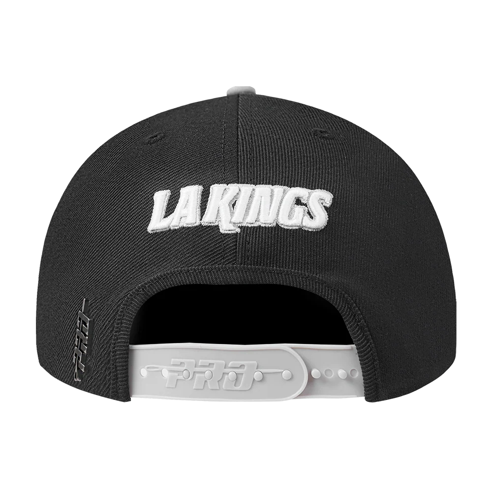 NHL LOS ANGELES KINGS OLD ENGLISH UNISEX 6 PANEL SNAPBACK HAT