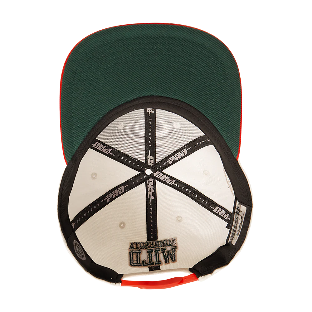 NHL MINNESOTA WILD RETRO CLASSIC UNISEX PRIMARY LOGO WOOL SNAPBACK HAT