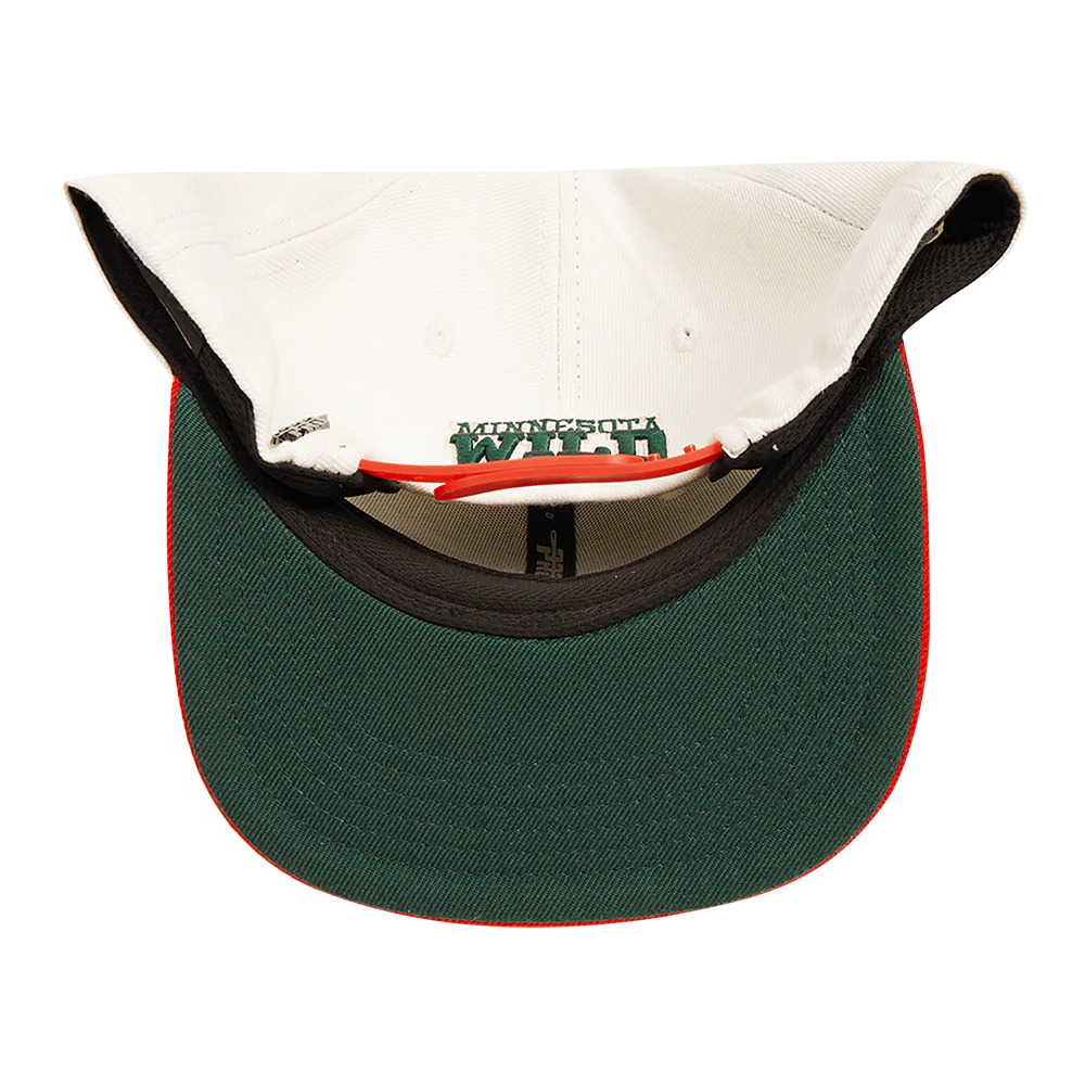 NHL MINNESOTA WILD RETRO CLASSIC UNISEX PRIMARY LOGO WOOL SNAPBACK HAT