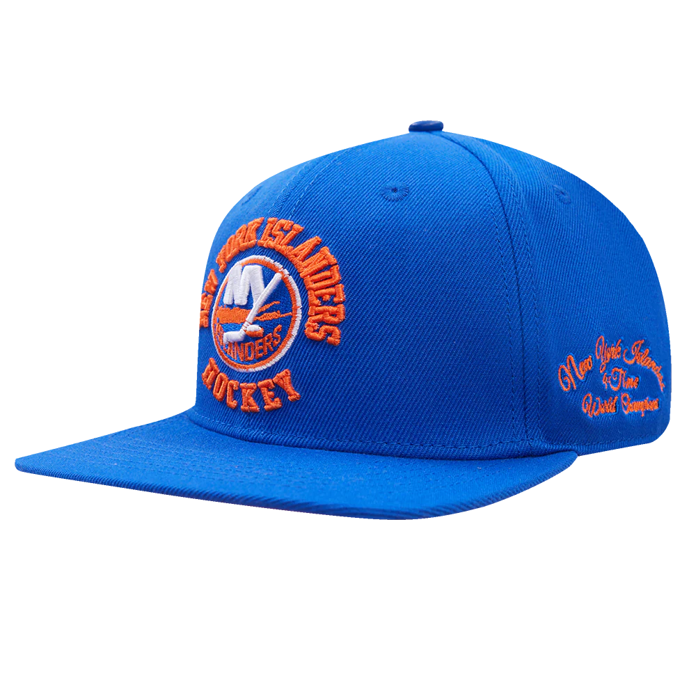 NHL NEW YORK ISLANDERS HYBRID WOOL SNAPBACK HAT