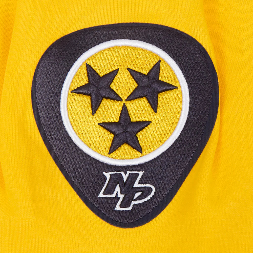 NHL NASHVILLE PREDATORS CLASSIC CHENILLE DOUBLE KNIT PULLOVER HOODIE