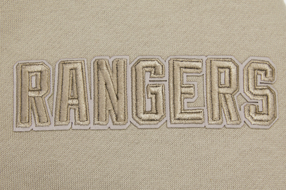 NHL NEW YORK RANGERS NEUTRAL DROP SHOULDER FLEECE PULLOVER HOODIE