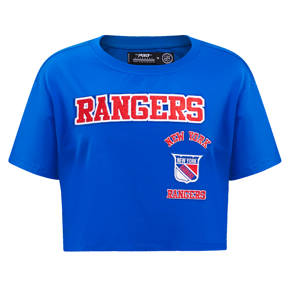 NHL NEW YORK RANGERS RETRO CLASSIC WOMEN'S BOXY TEE