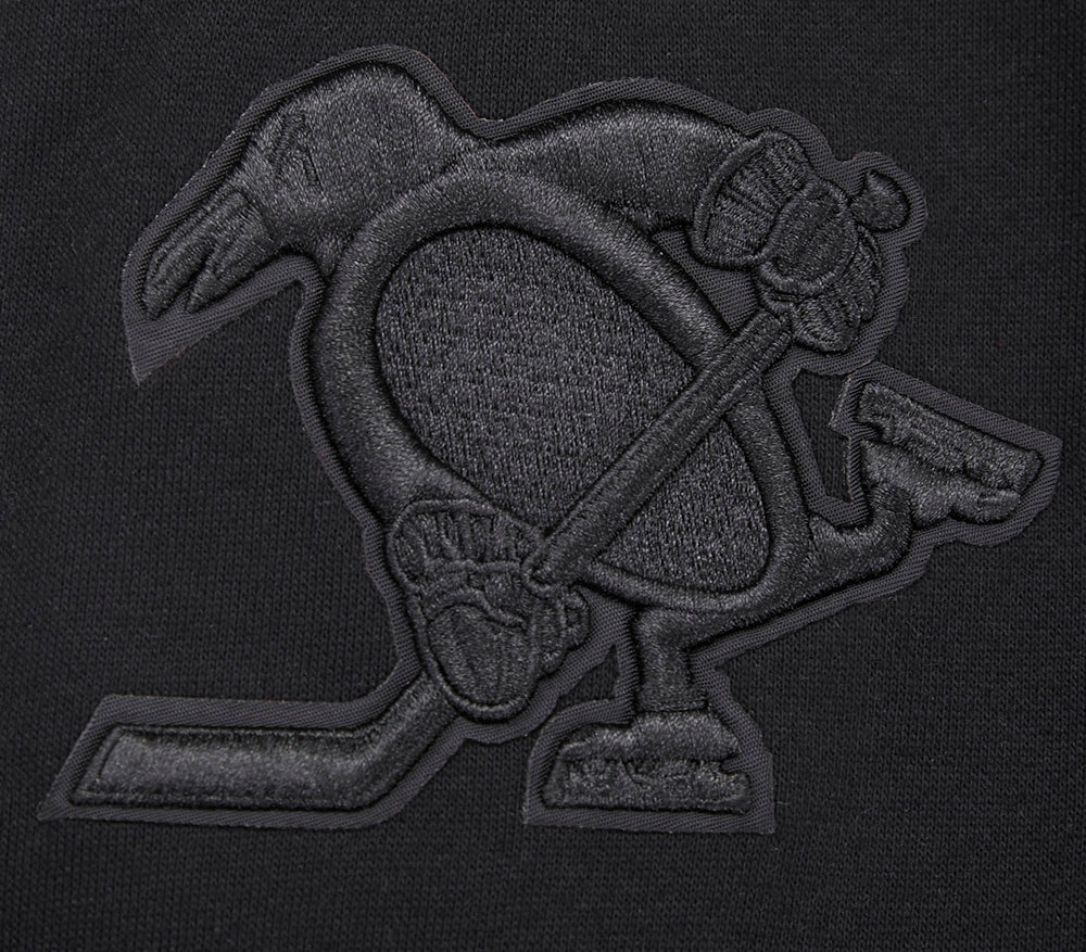 NHL PITTSBURGH PENGUINS NEUTRAL DROP SHOULDER FLEECE CREWNECK