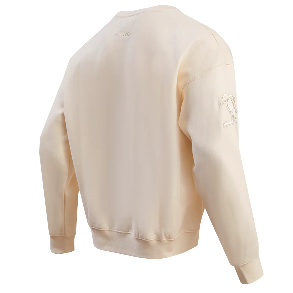 NHL PITTSBURGH PENGUINS NEUTRAL DROP SHOULDER MEN'S CREWNECK