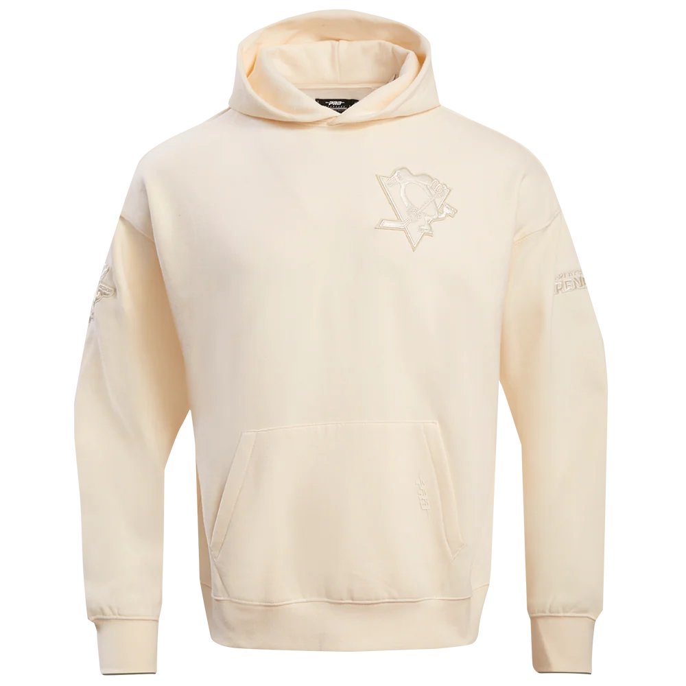 NHL PITTSBURGH PENGUINS NEUTRAL DROP SHOULDER MEN'S PULLOVER HOODIE
