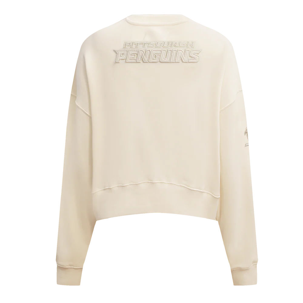 NHL PITTSBURGH PENGUINS NEUTRAL WOMEN'S CREWNECK