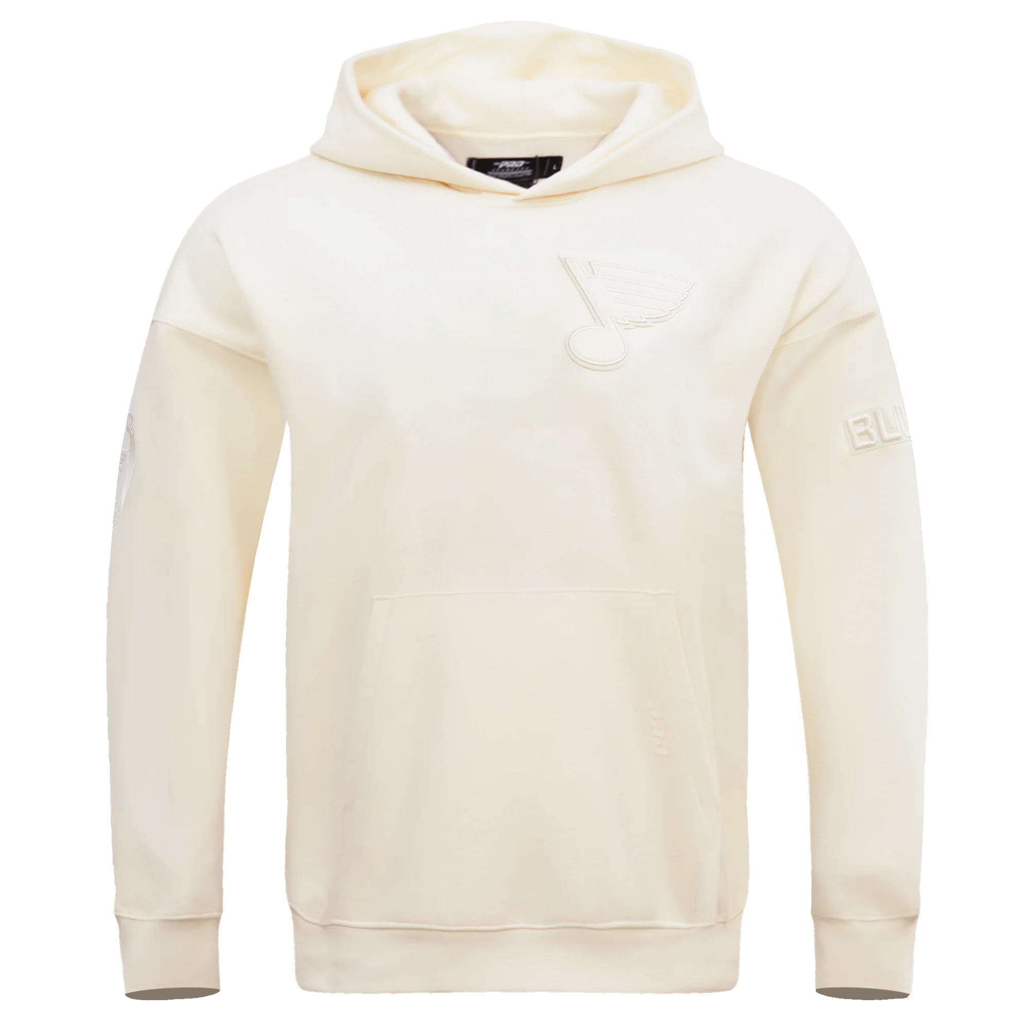 NHL ST. LOUIS BLUES NEUTRAL DROP SHOULDER MEN'S PULLOVER HOODIE