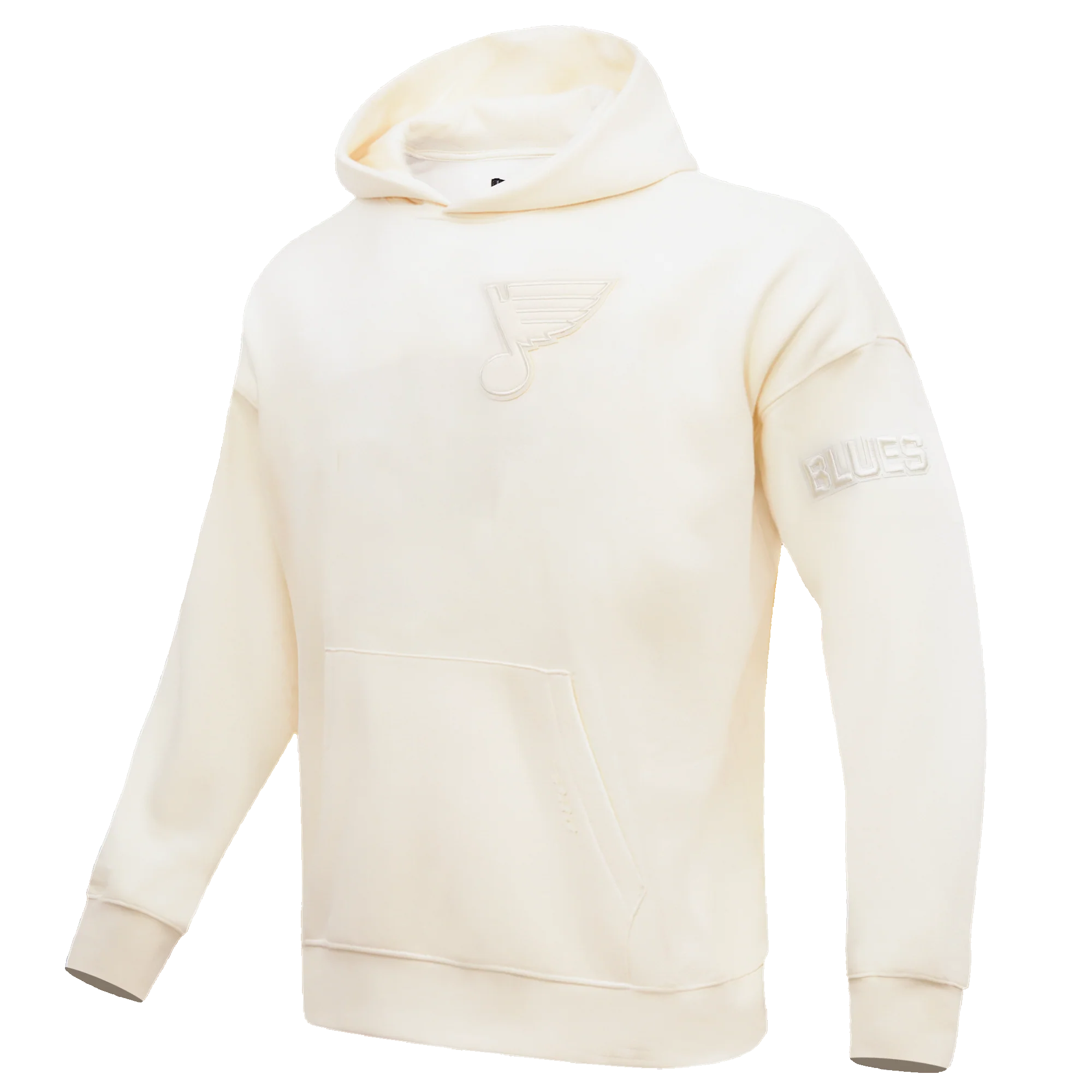 NHL ST. LOUIS BLUES NEUTRAL DROP SHOULDER MEN'S PULLOVER HOODIE