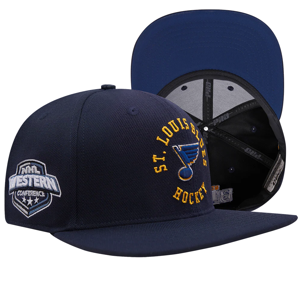 NHL St. Louis Blues HYBRID SNAPBACK HAT
