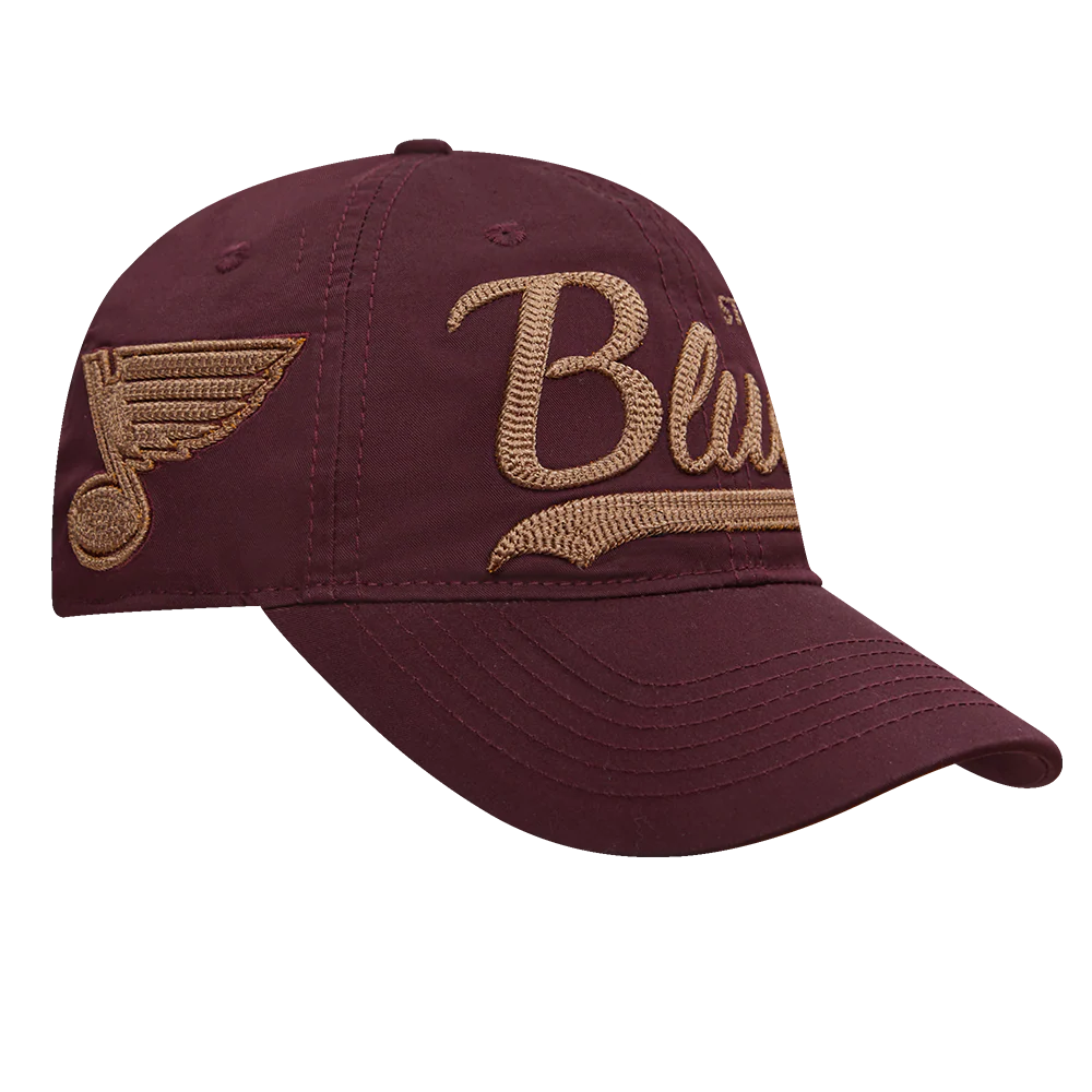 NHL ST. LOUIS BLUES TAIL SWEEP STRAPBACK HAT