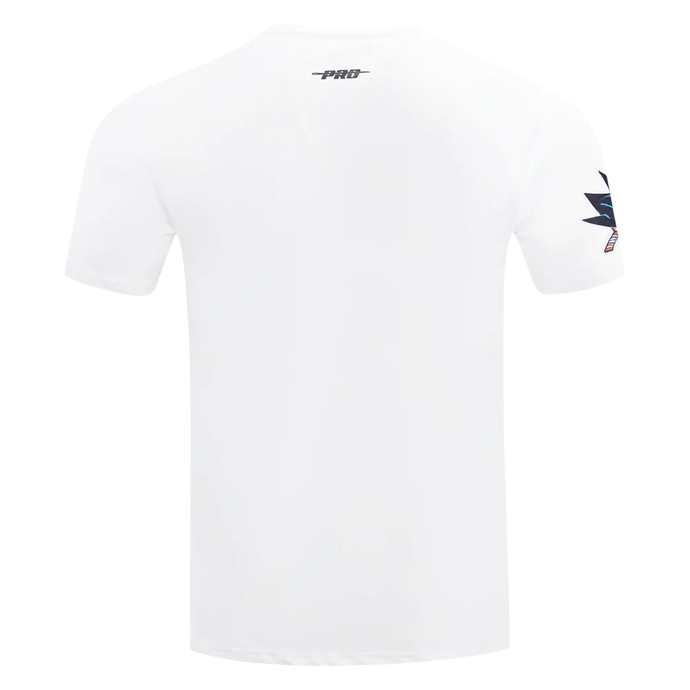 NHL SAN JOSE SHARKS CLASSIC MEN'S CHENILLE SJ TEE